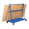 Vestil Blue Steel A-Frame Cart 2000lb Capacity 30x60 In. w/4 5x2 Casters AF-3060 - alternate 2